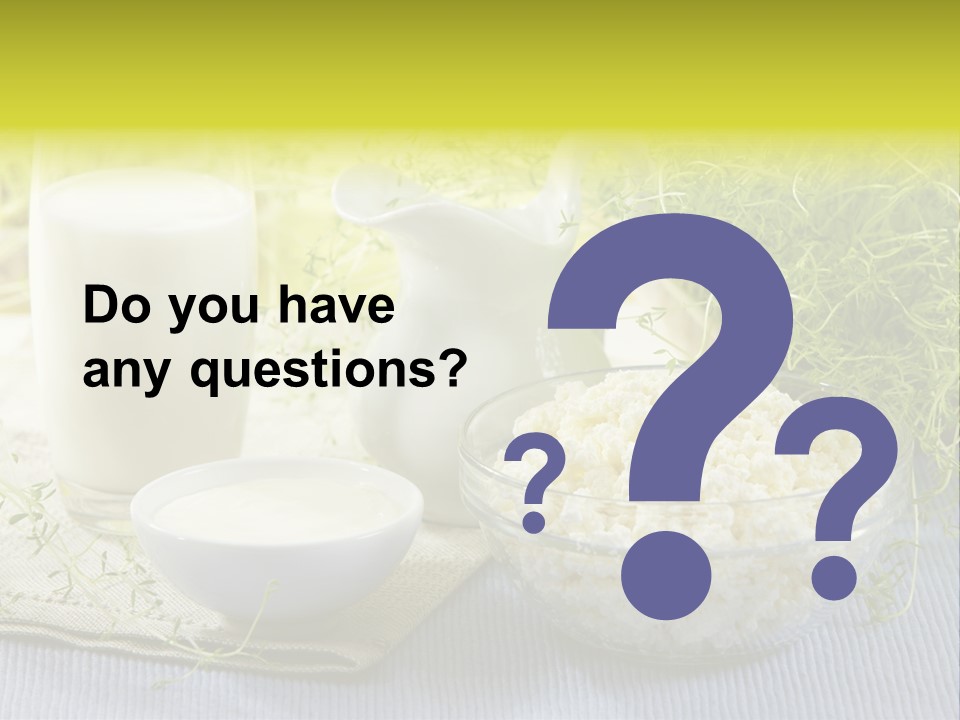 Morning Blue Breakfast PowerPoint Template