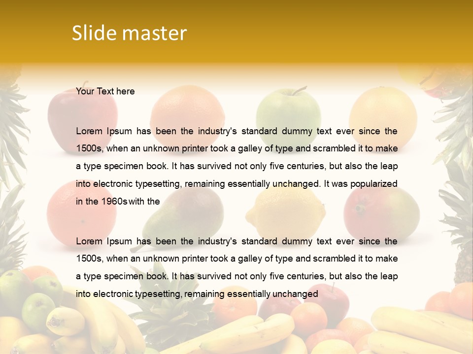 Sweet Copy Space Copy PowerPoint Template