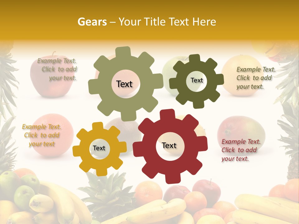 Sweet Copy Space Copy PowerPoint Template