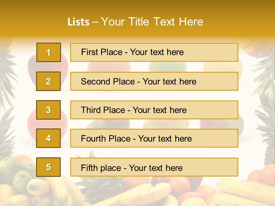 Sweet Copy Space Copy PowerPoint Template