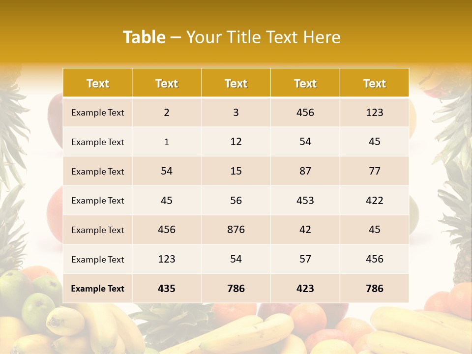 Sweet Copy Space Copy PowerPoint Template
