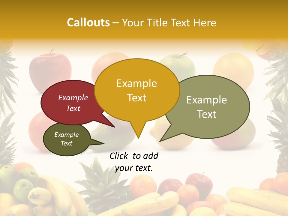 Sweet Copy Space Copy PowerPoint Template