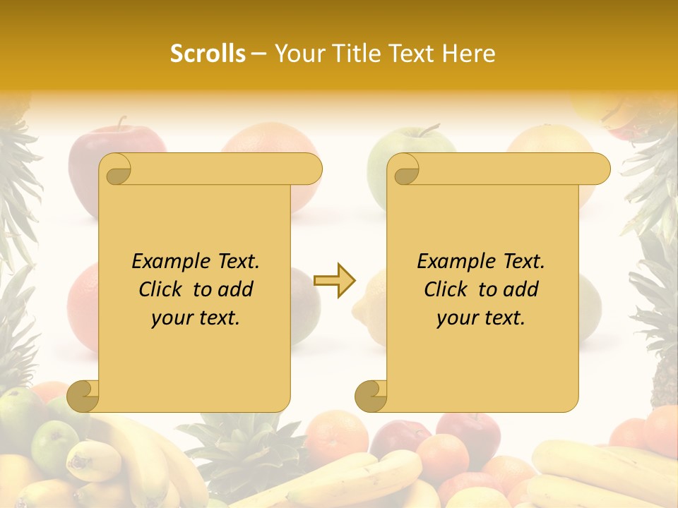 Sweet Copy Space Copy PowerPoint Template
