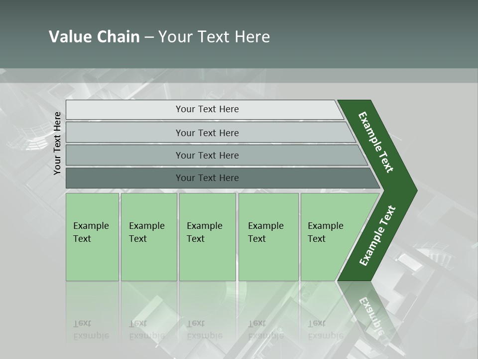 Model Construction Black PowerPoint Template