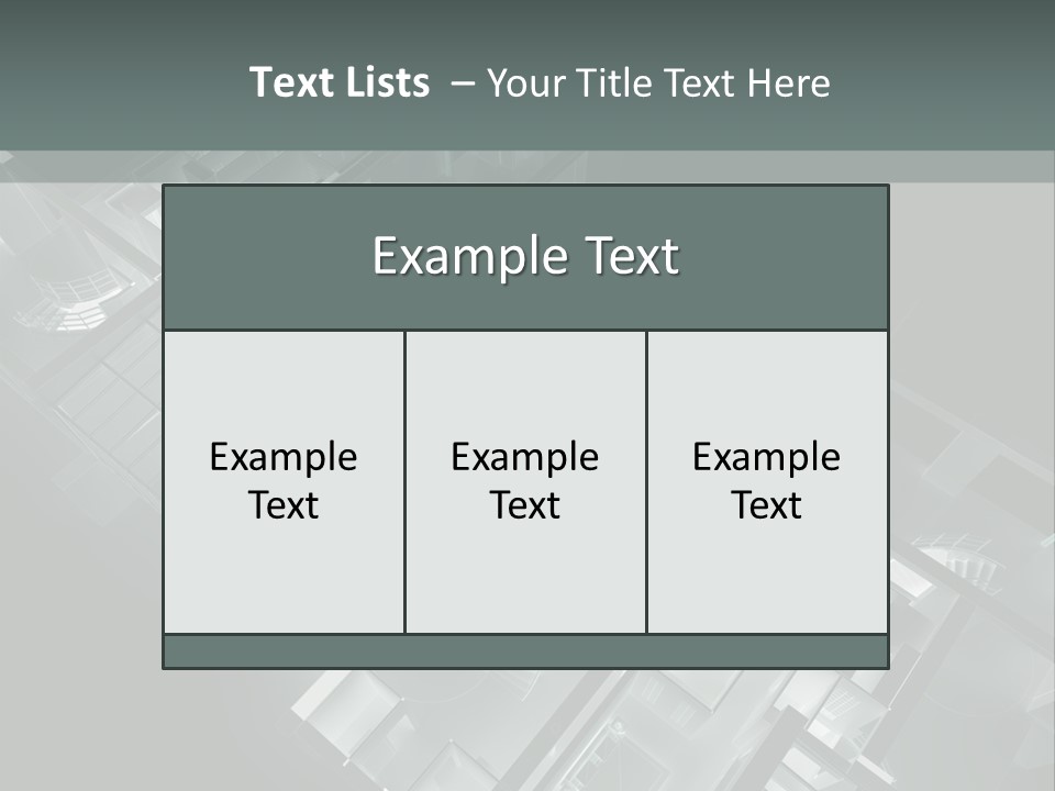 Model Construction Black PowerPoint Template