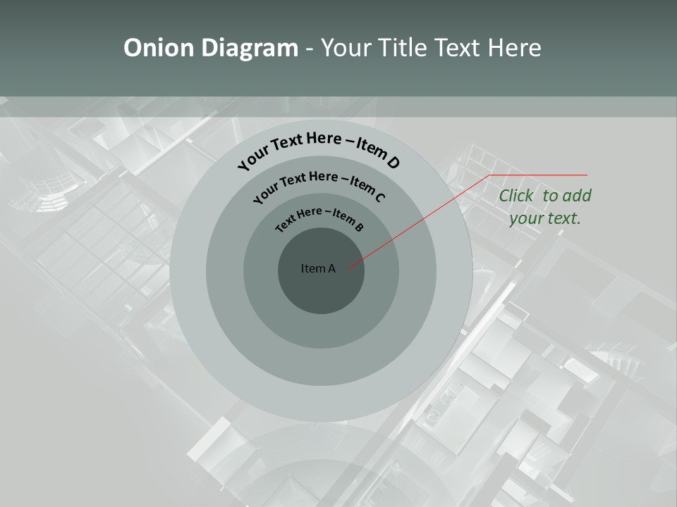 Model Construction Black PowerPoint Template
