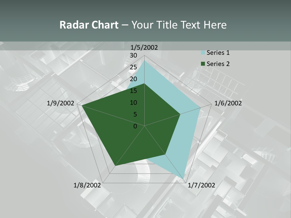 Model Construction Black PowerPoint Template