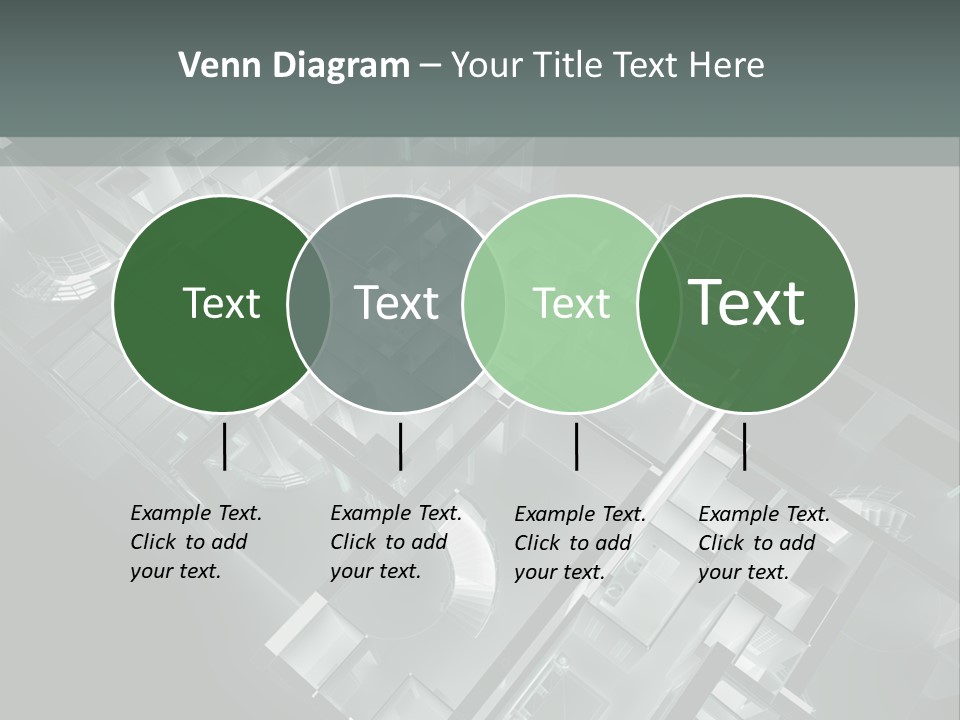 Model Construction Black PowerPoint Template