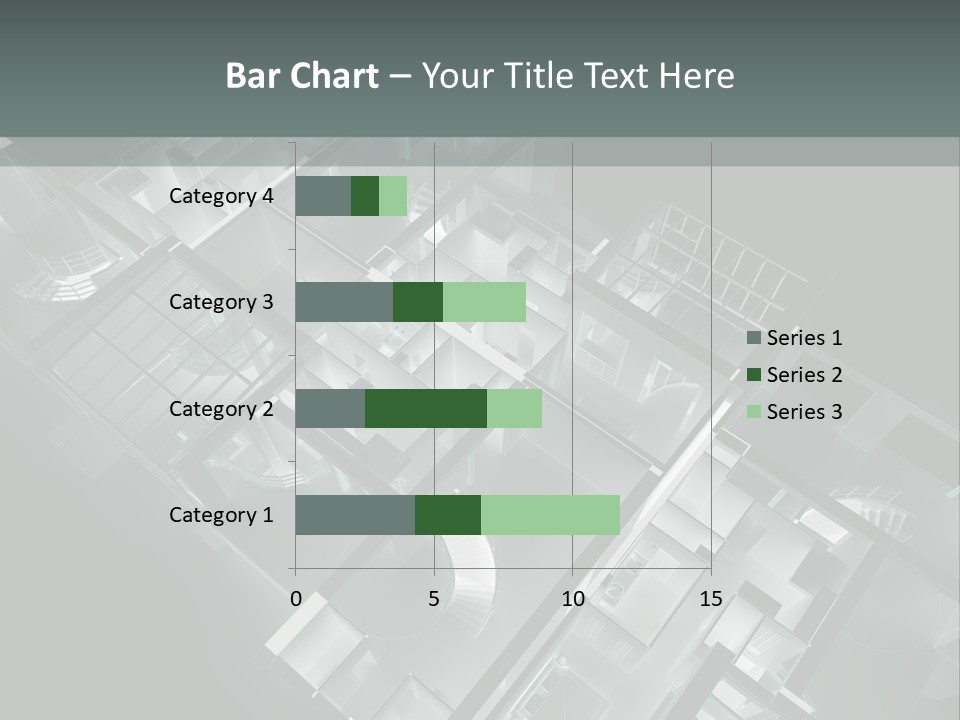 Model Construction Black PowerPoint Template
