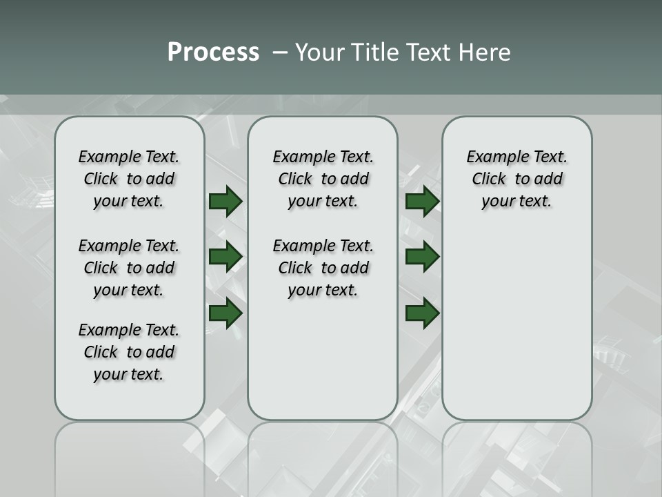 Model Construction Black PowerPoint Template
