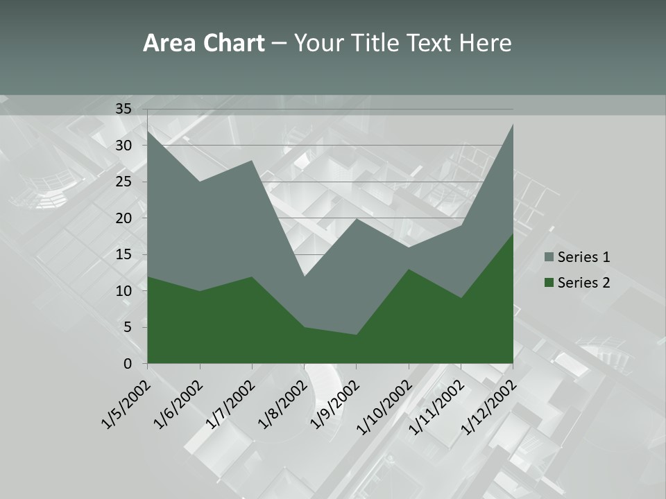 Model Construction Black PowerPoint Template