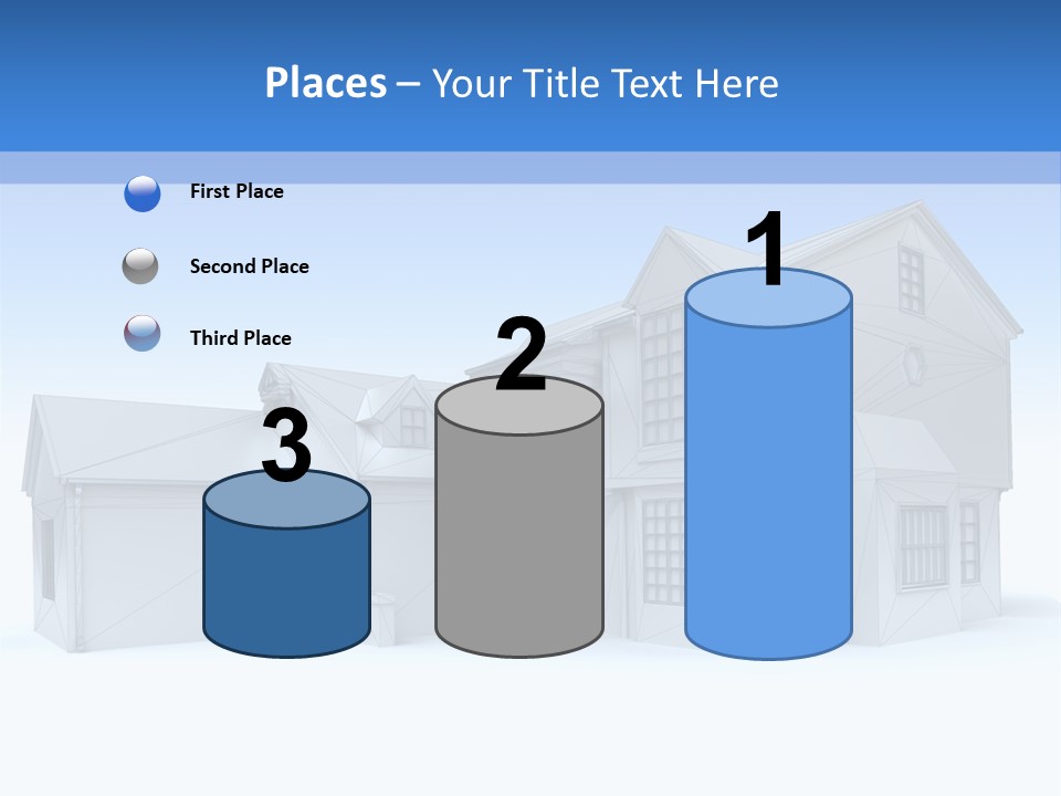 White Architecture Mock Up PowerPoint Template