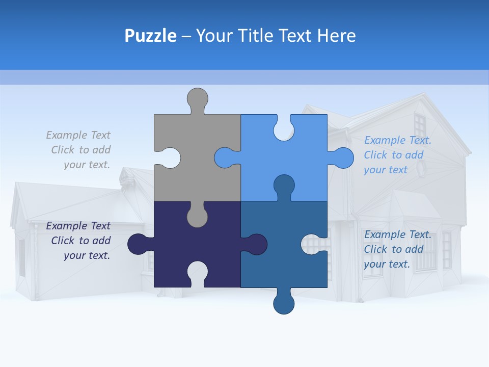 White Architecture Mock Up PowerPoint Template