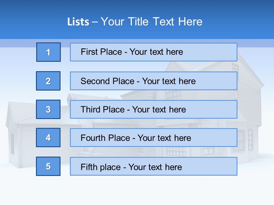 White Architecture Mock Up PowerPoint Template