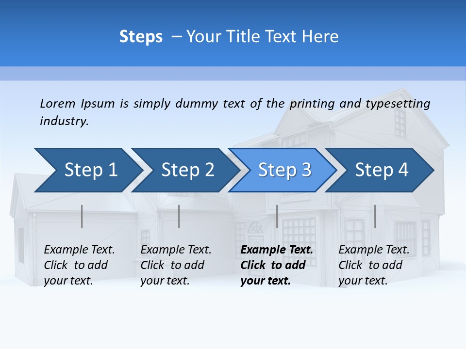 White Architecture Mock Up PowerPoint Template