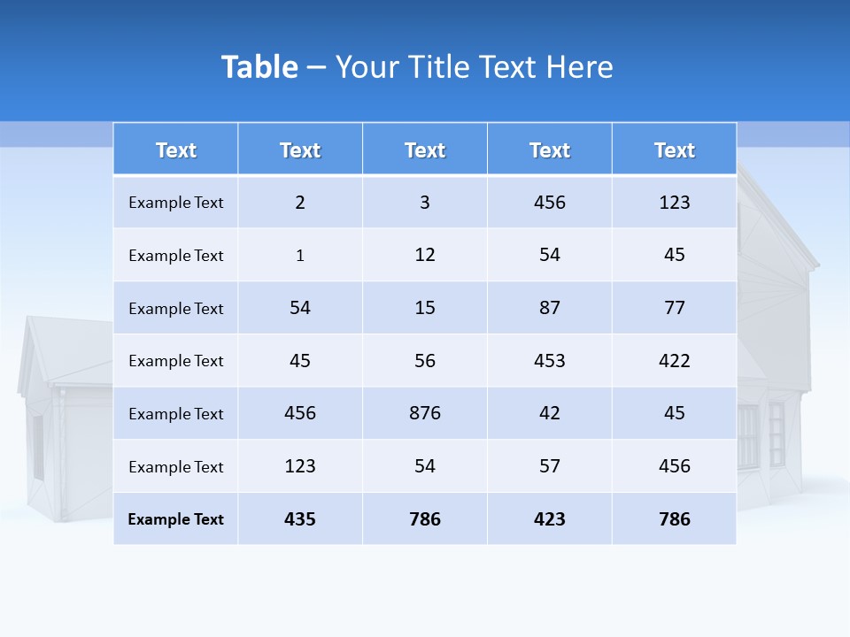 White Architecture Mock Up PowerPoint Template