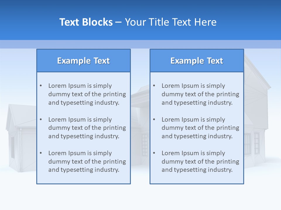 White Architecture Mock Up PowerPoint Template