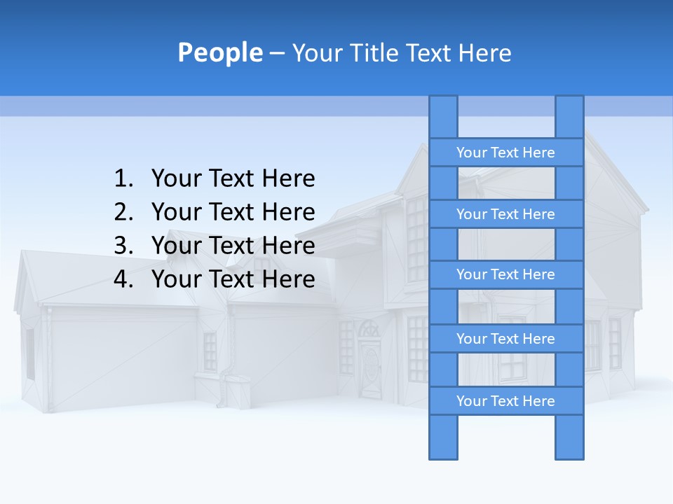 White Architecture Mock Up PowerPoint Template