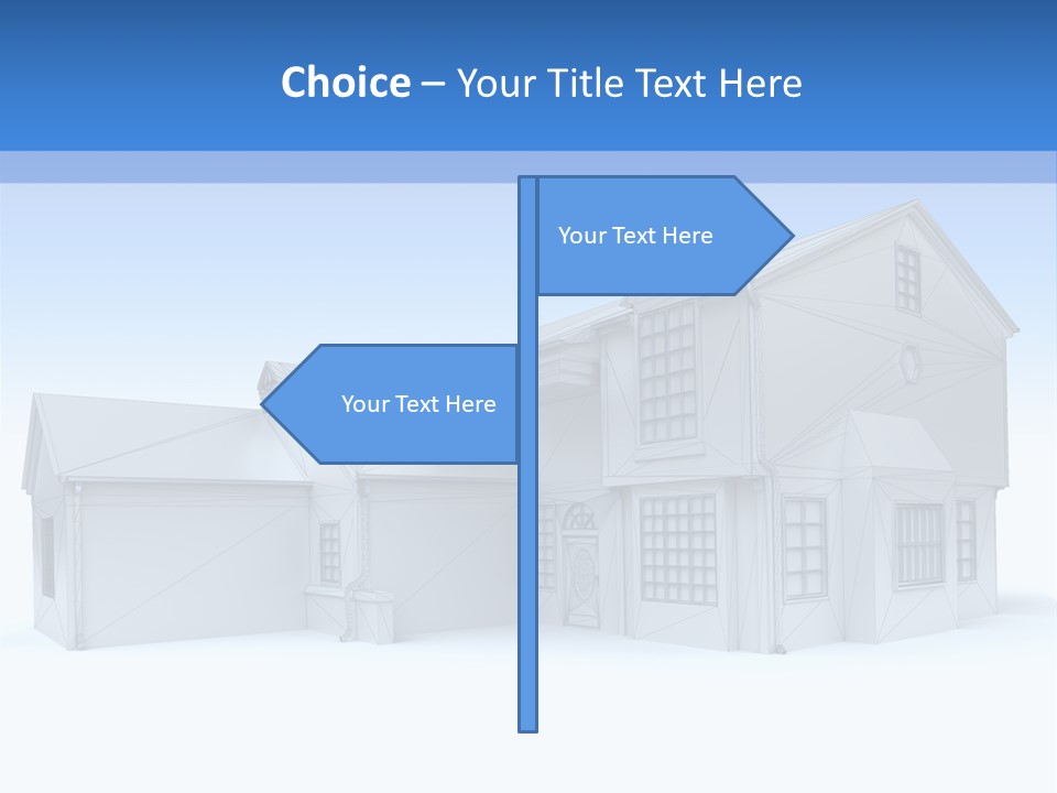 White Architecture Mock Up PowerPoint Template