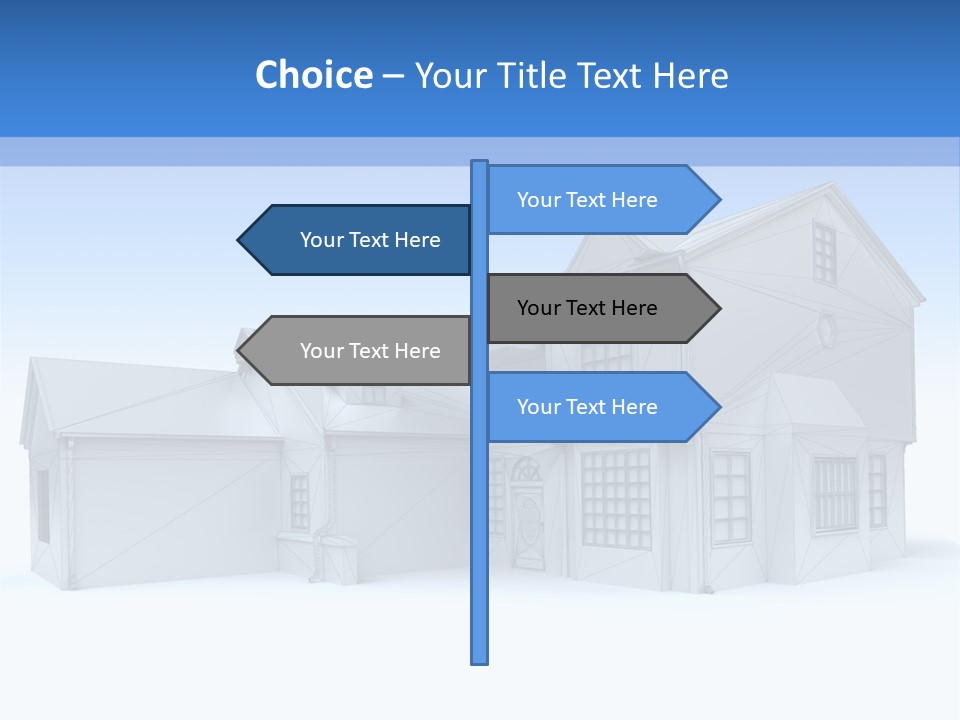 White Architecture Mock Up PowerPoint Template