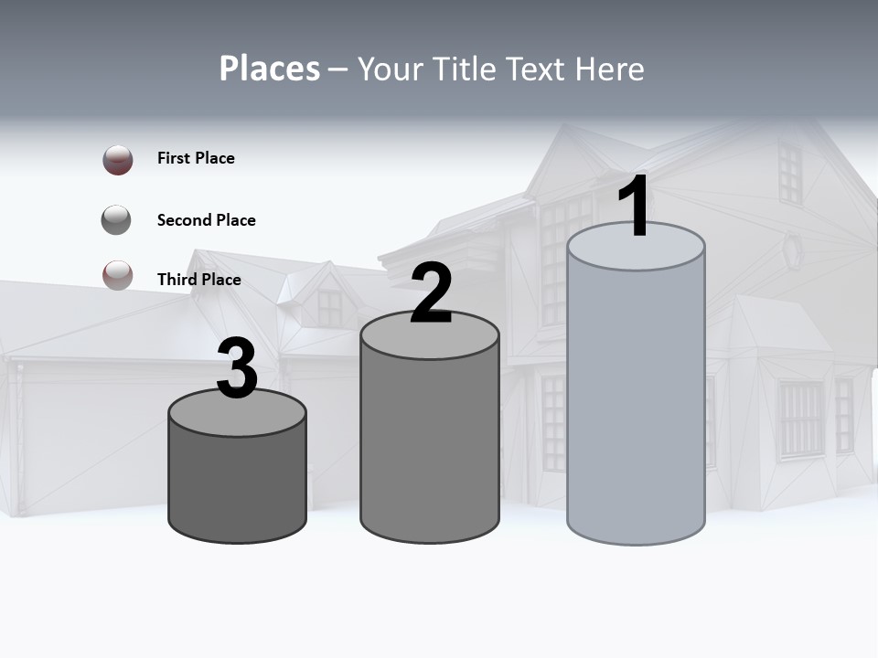 Classical Mock Up Building PowerPoint Template