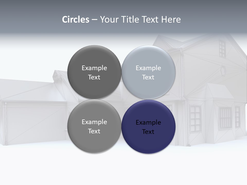 Classical Mock Up Building PowerPoint Template