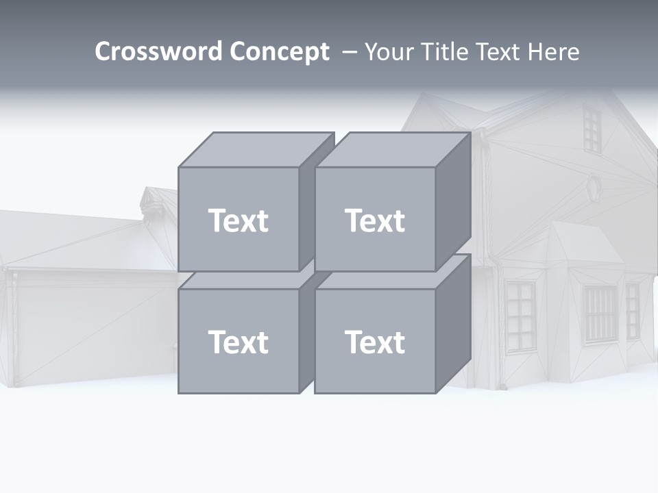 Classical Mock Up Building PowerPoint Template