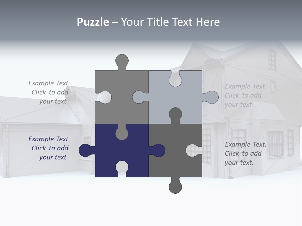 Classical Mock Up Building PowerPoint Template