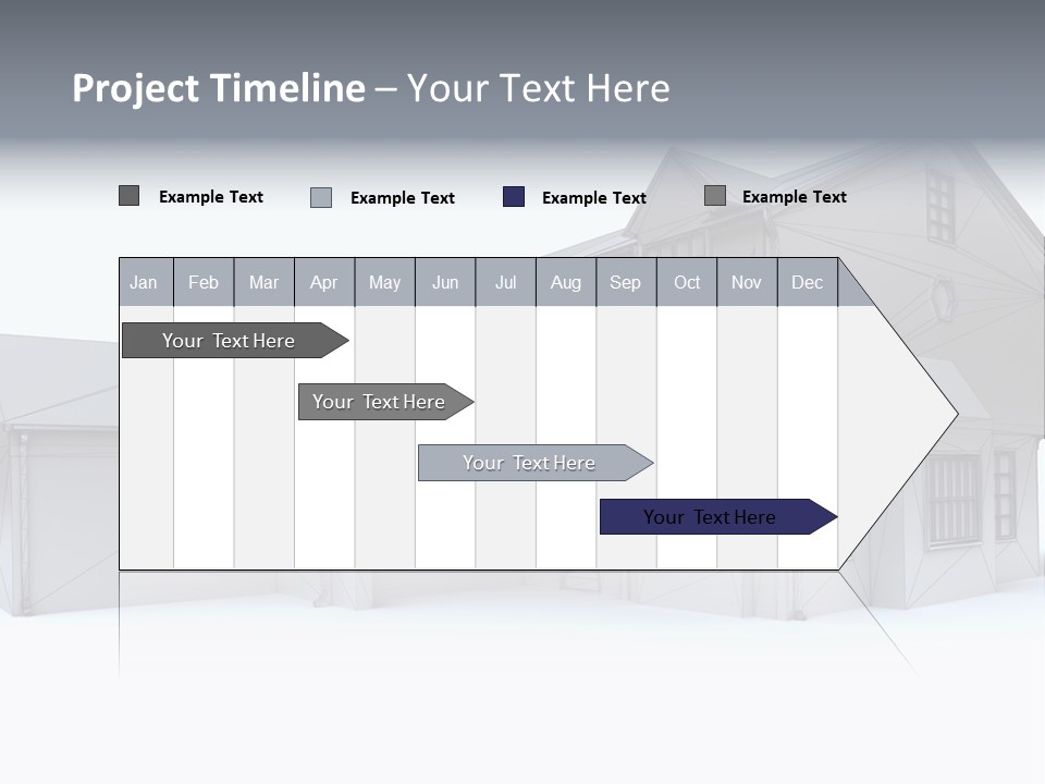 Classical Mock Up Building PowerPoint Template