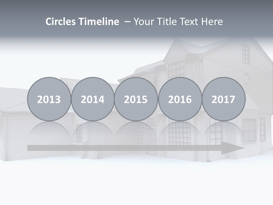 Classical Mock Up Building PowerPoint Template