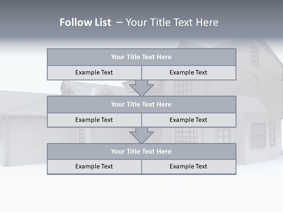 Classical Mock Up Building PowerPoint Template