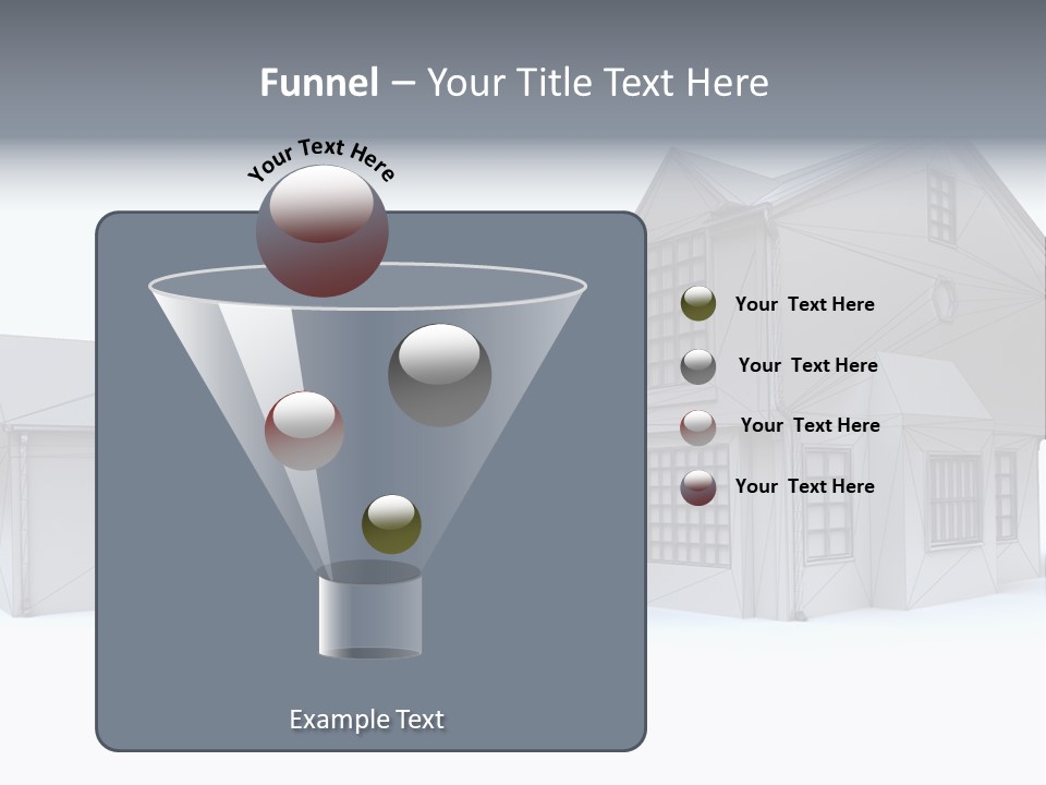Classical Mock Up Building PowerPoint Template