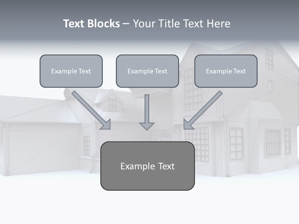 Classical Mock Up Building PowerPoint Template