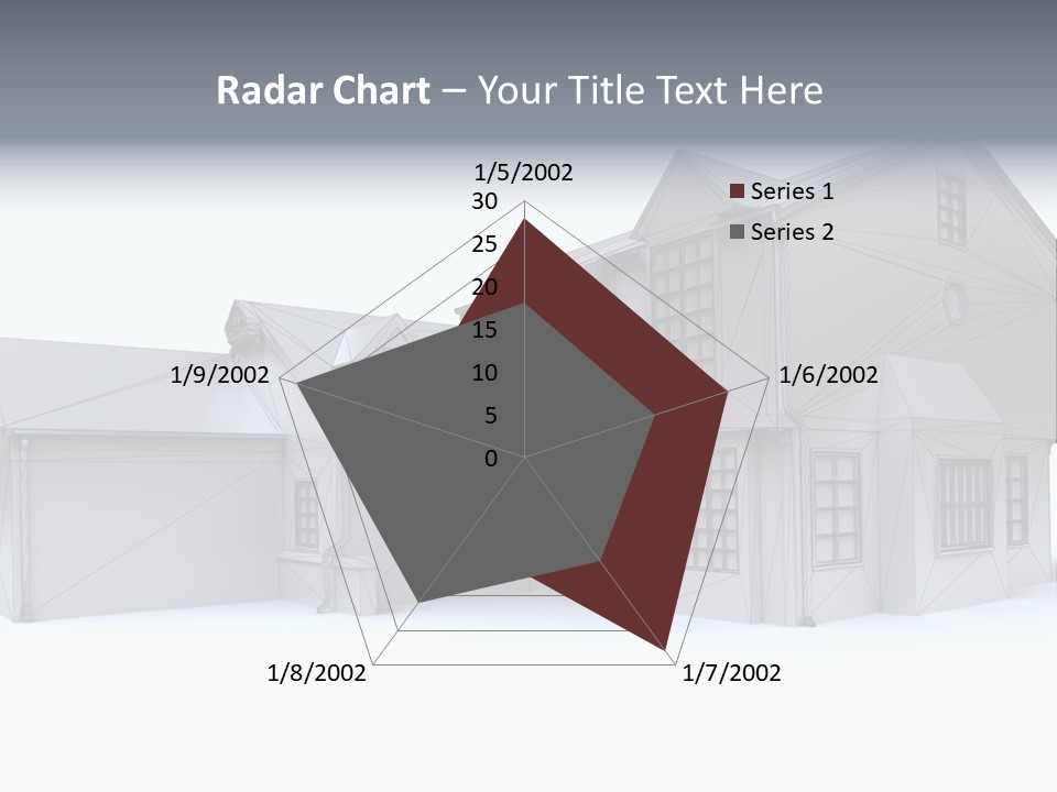 Classical Mock Up Building PowerPoint Template