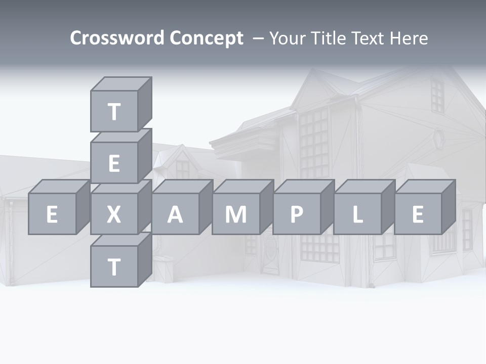 Classical Mock Up Building PowerPoint Template