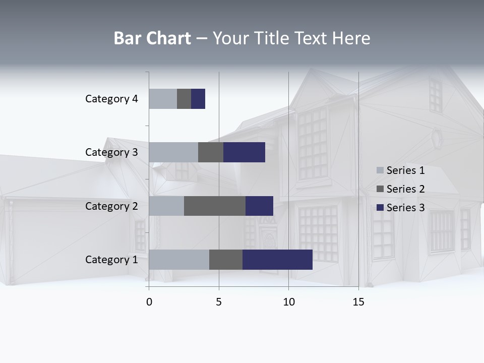 Classical Mock Up Building PowerPoint Template