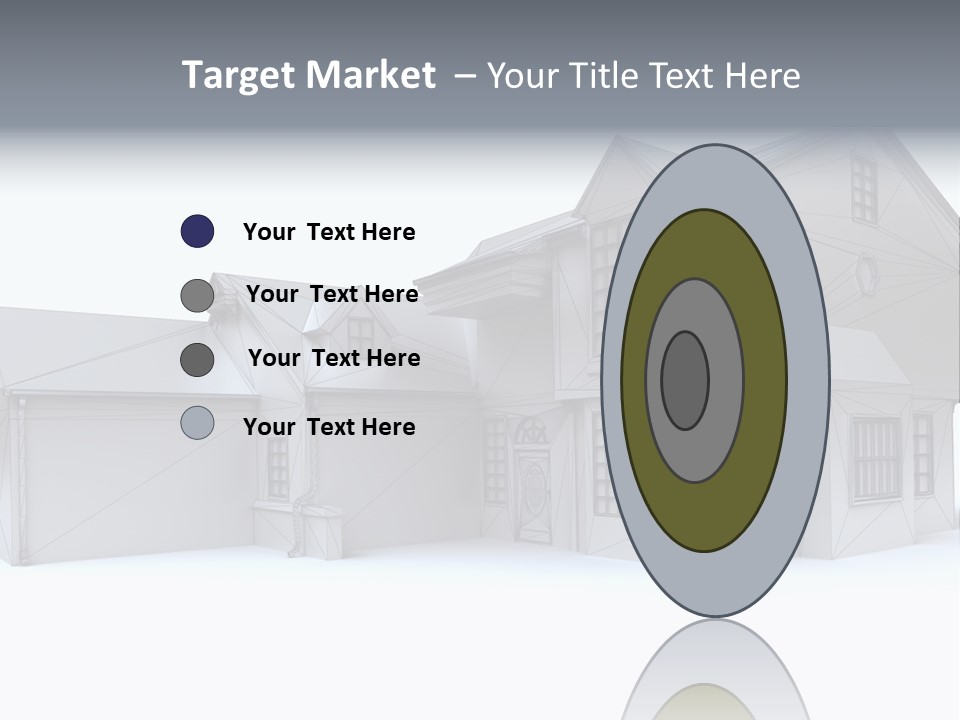 Classical Mock Up Building PowerPoint Template