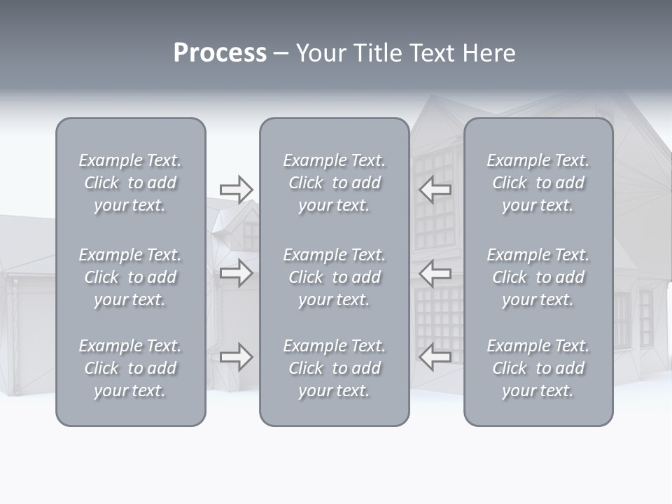 Classical Mock Up Building PowerPoint Template