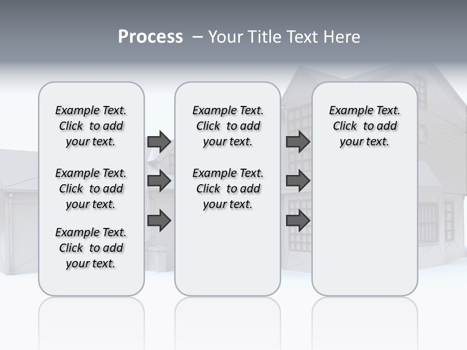 Classical Mock Up Building PowerPoint Template