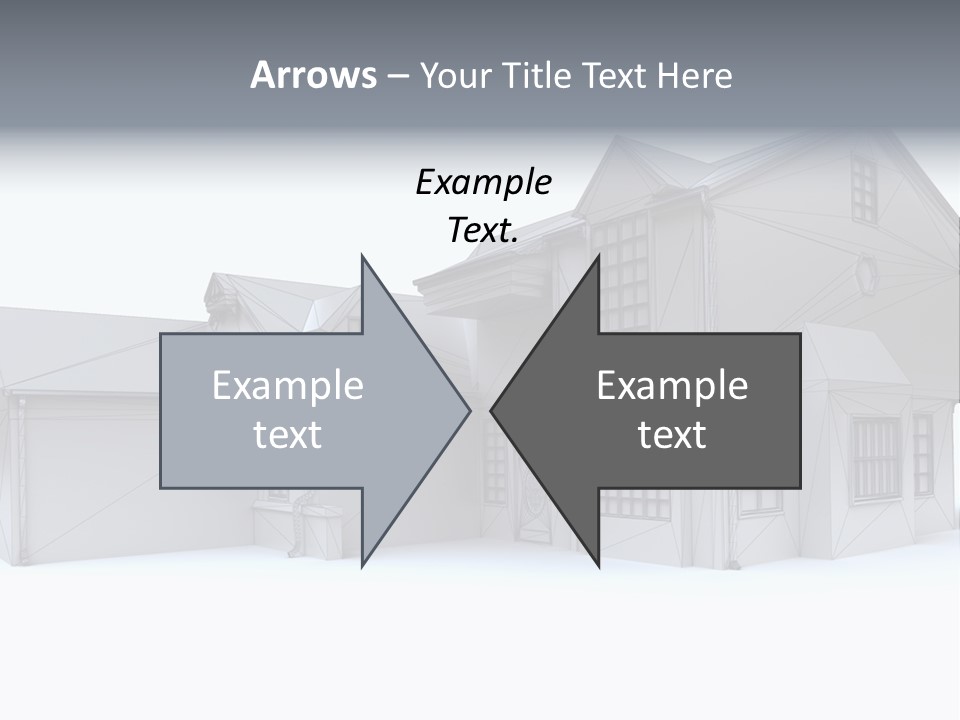 Classical Mock Up Building PowerPoint Template