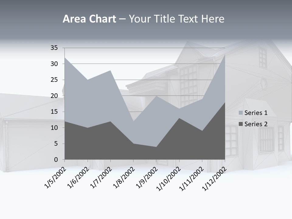 Classical Mock Up Building PowerPoint Template