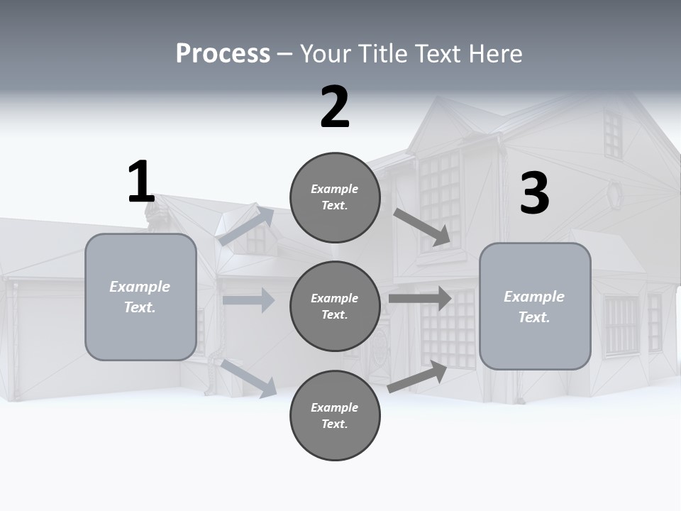 Classical Mock Up Building PowerPoint Template