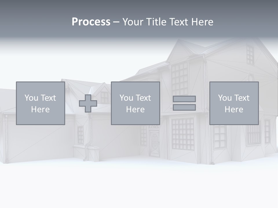 Classical Mock Up Building PowerPoint Template