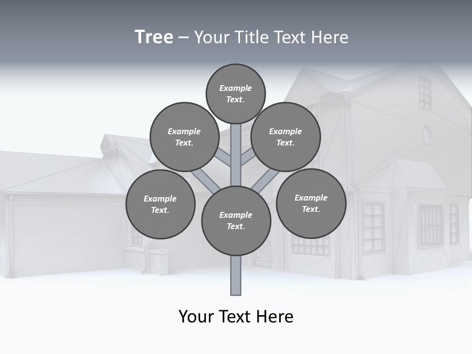 Classical Mock Up Building PowerPoint Template