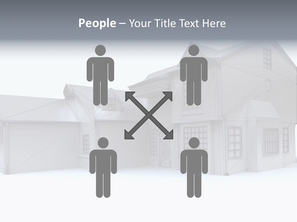 Classical Mock Up Building PowerPoint Template