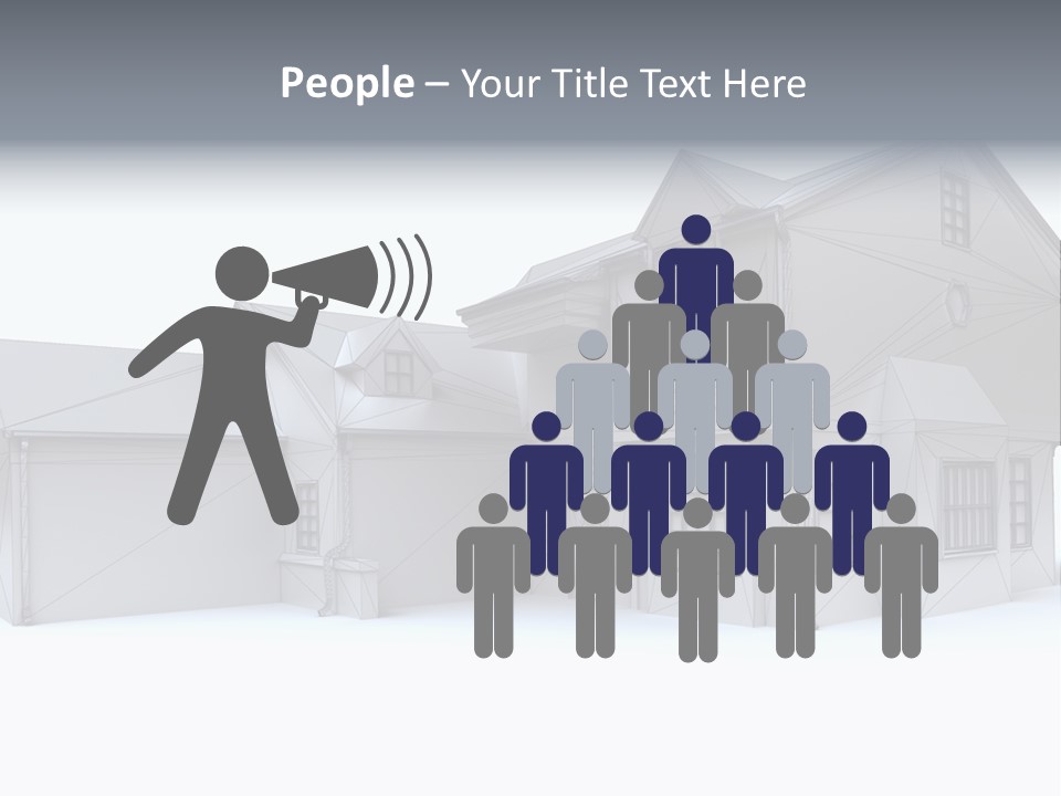 Classical Mock Up Building PowerPoint Template