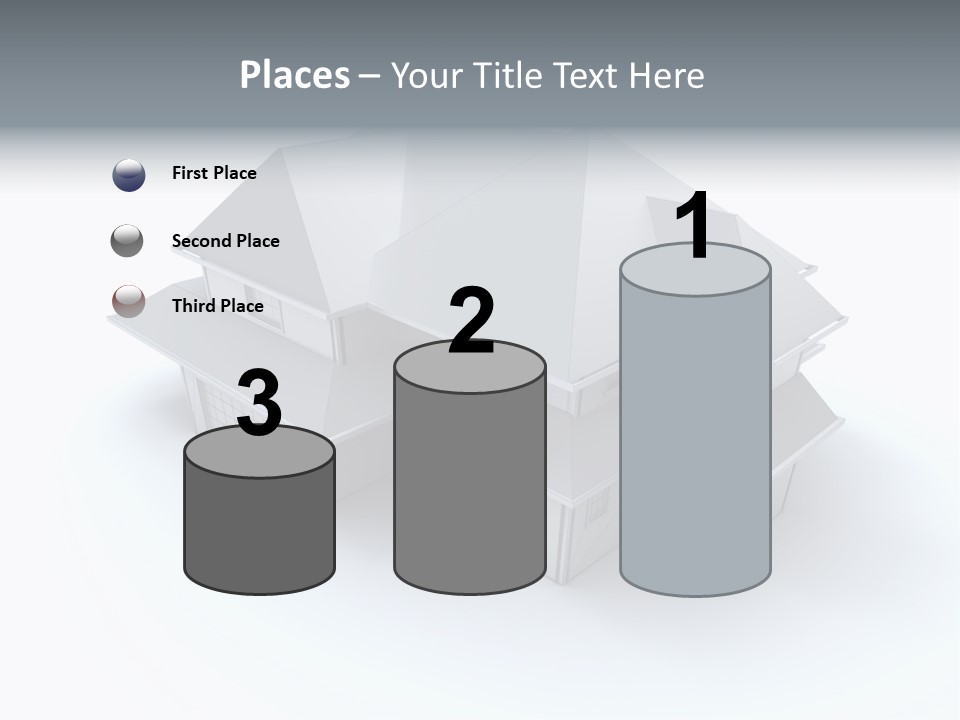 House Roof Mock Up PowerPoint Template