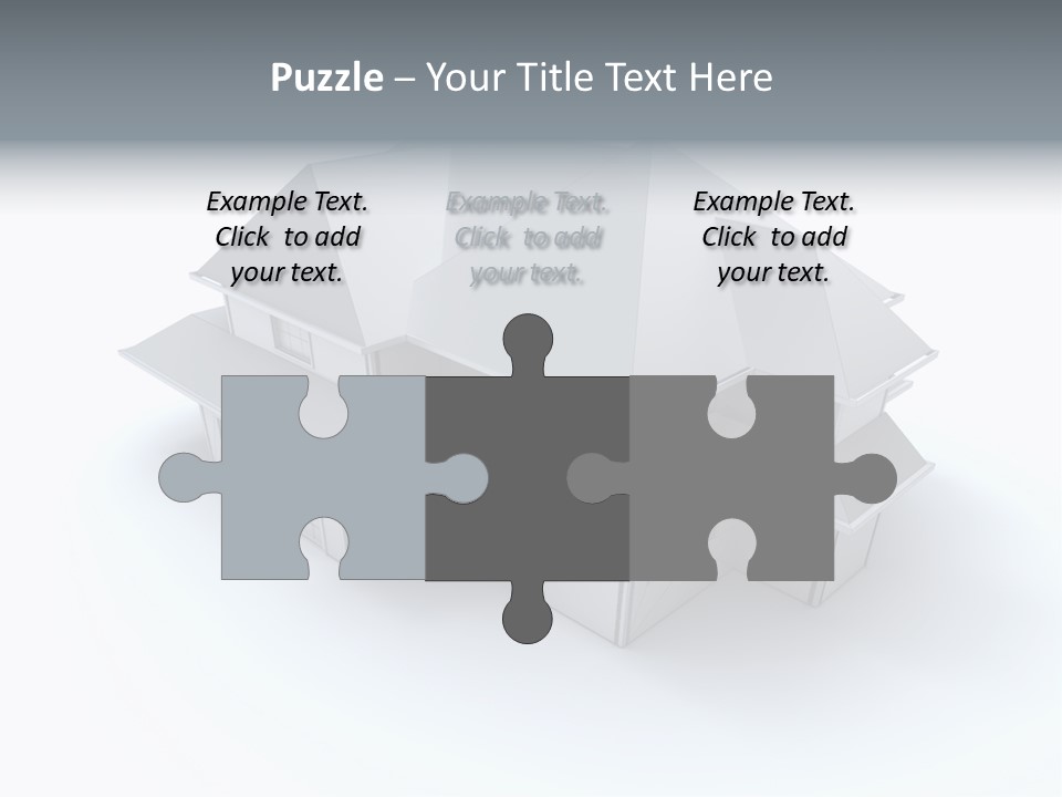 House Roof Mock Up PowerPoint Template