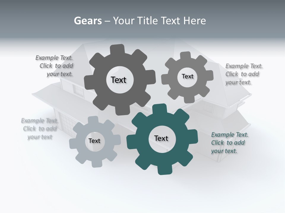 House Roof Mock Up PowerPoint Template