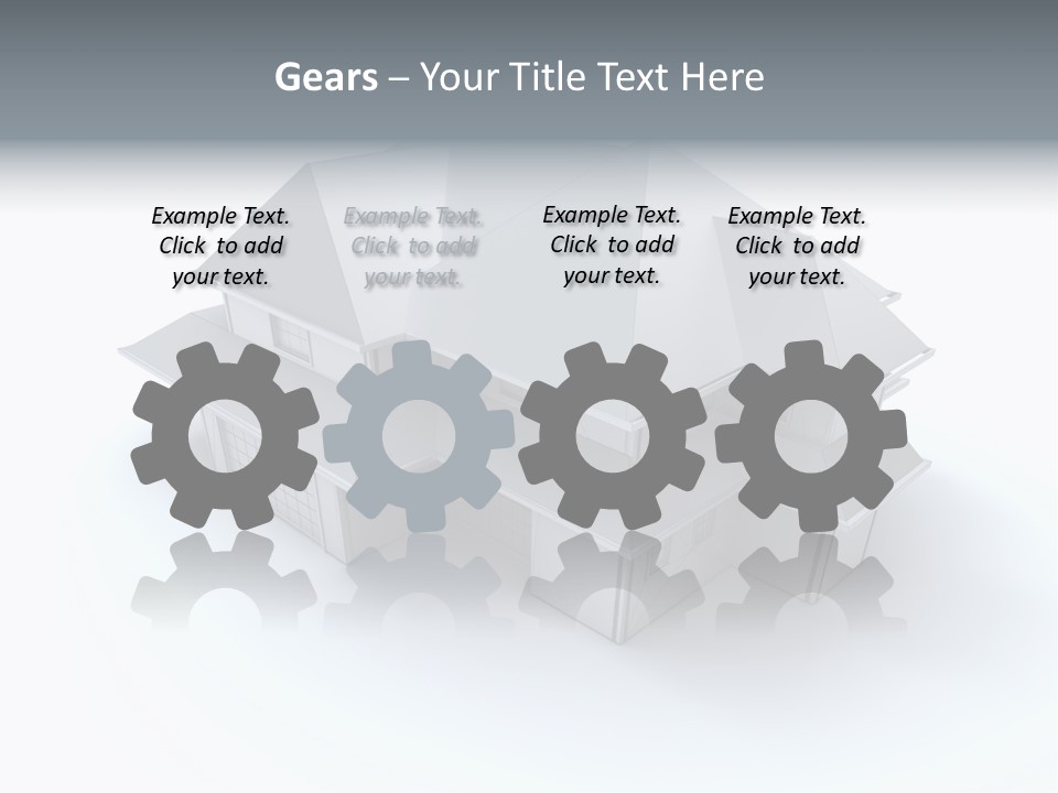 House Roof Mock Up PowerPoint Template